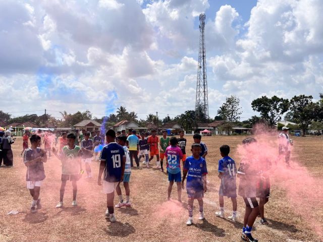 MTs N 2 Lampung Timur Juara I Turnamen Sepak Bola HUT Ke-81 RI Kecamatan Raman Utara