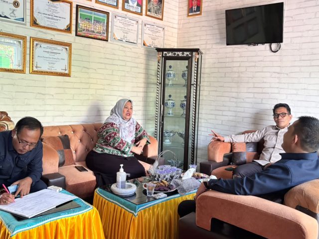 Plt. Kepala Kantor Kemenag Lampung Timur Kunjungi MTs N 2 Lampung Timur, Perkuat Koordinasi dan Silaturahmi