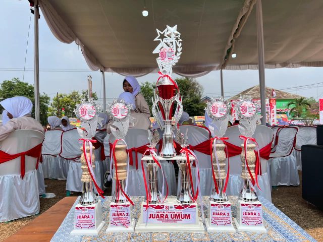 MTs N 2 Lampung Timur Raih Juara Umum HUT Ke-81 RI Tingkat Kecamatan Raman Utara